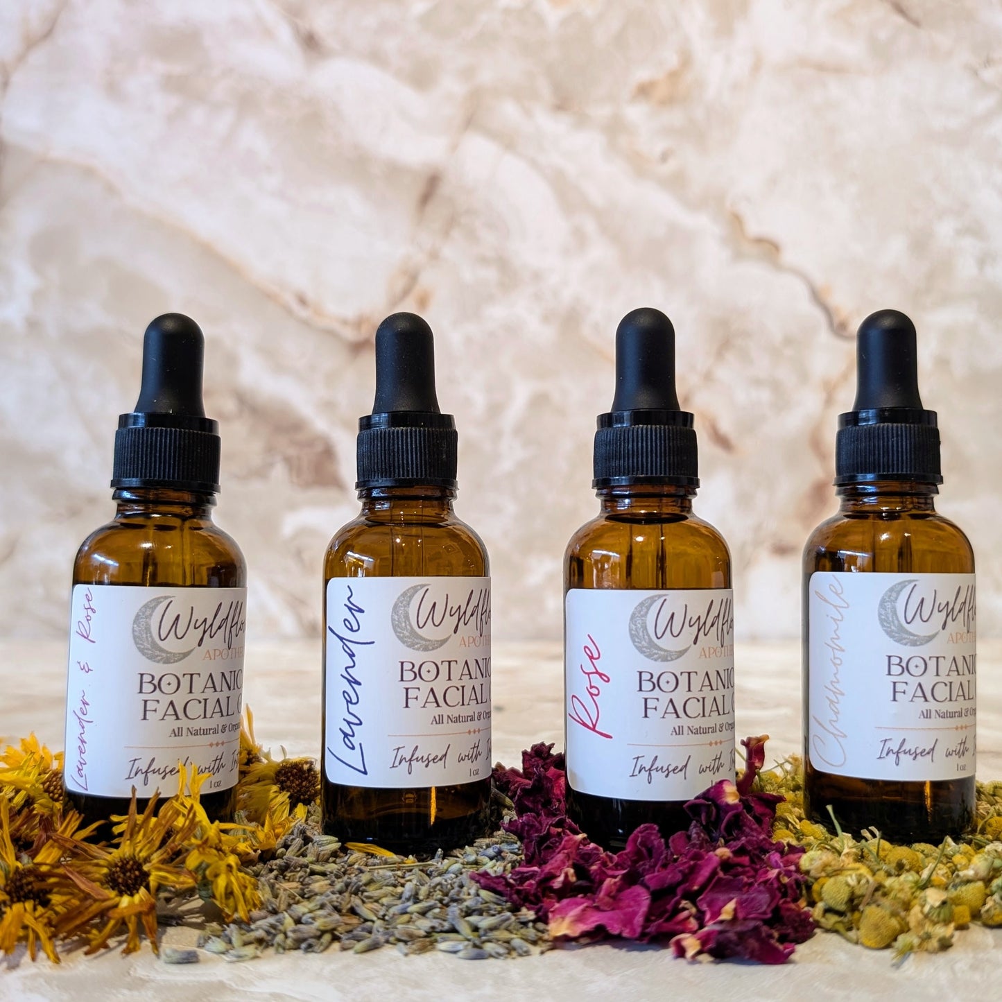 Lavender, Rose & Calendula Facial Oil