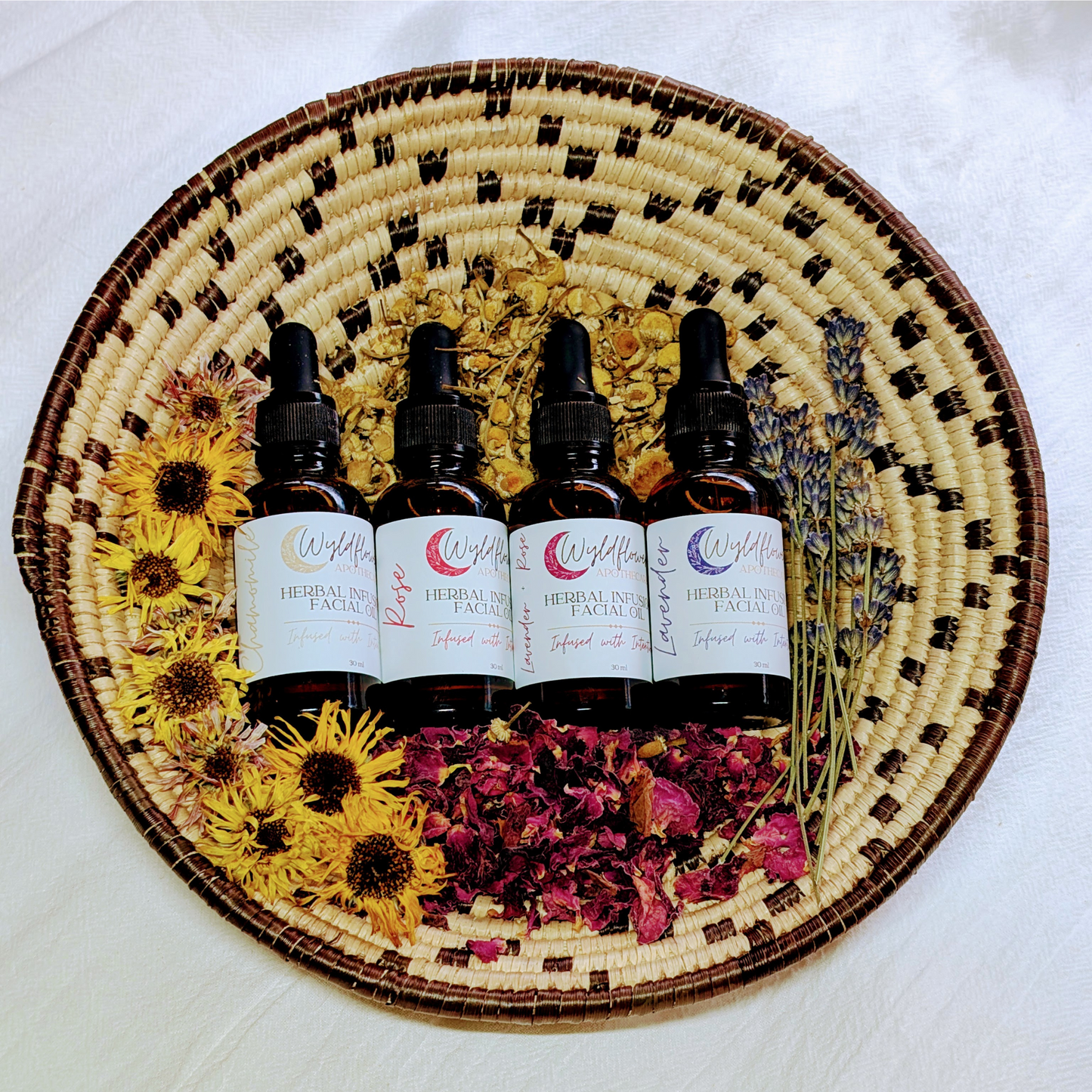 Lavender + Calendula Herbal Infusion Facial Oil