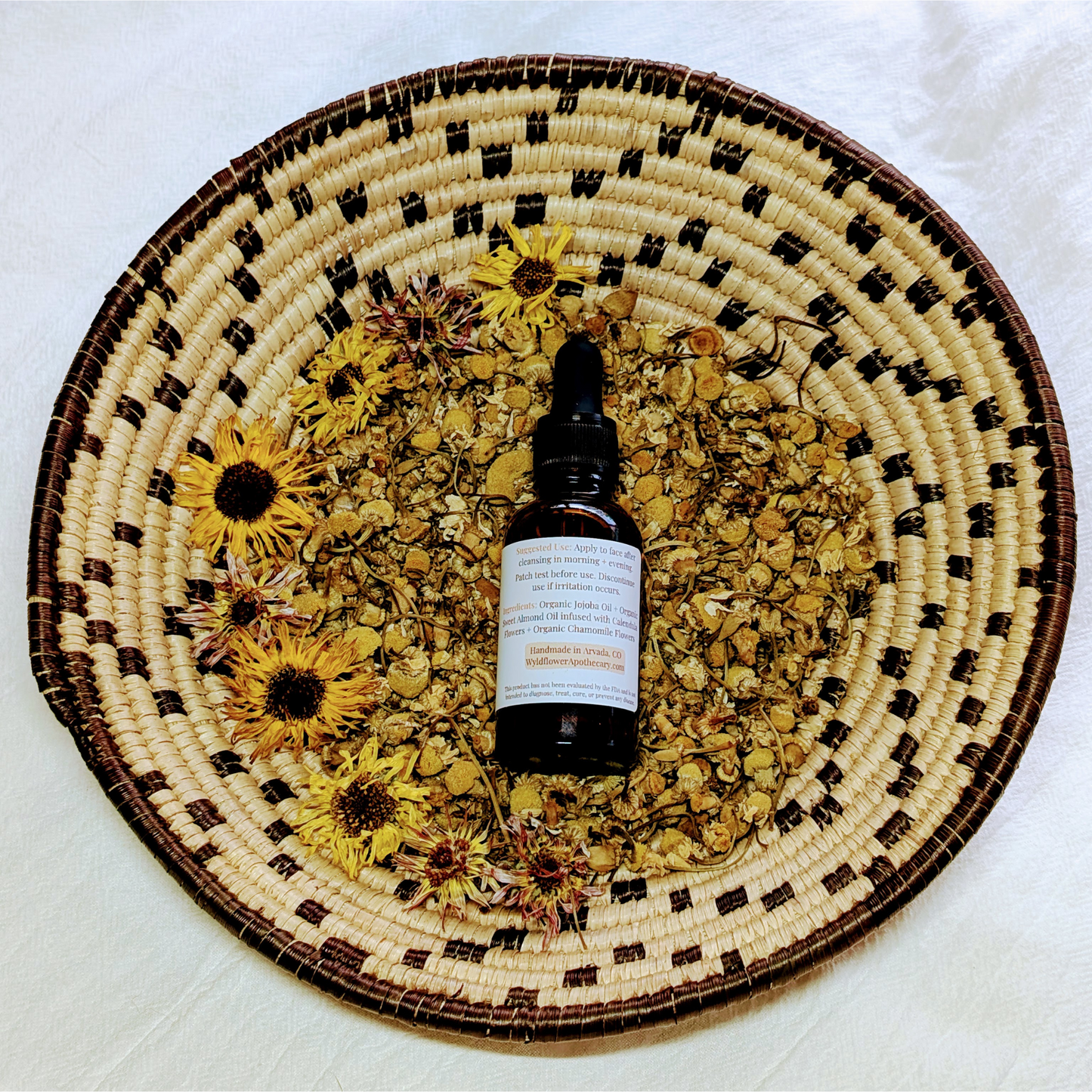 Chamomile + Calendula Herbal Infusion Facial Oil