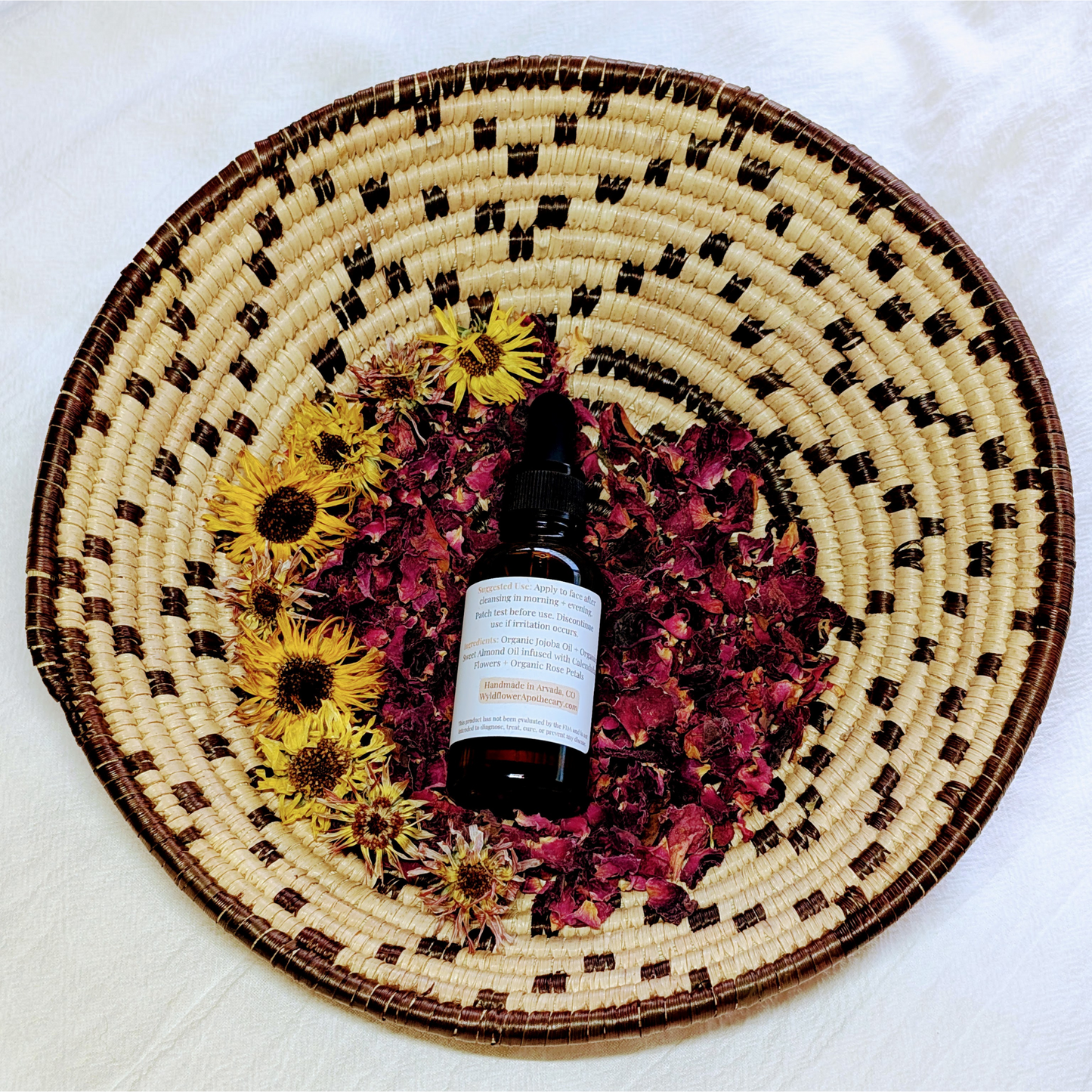 Rose + Calendula Herbal Infusion Facial Oil