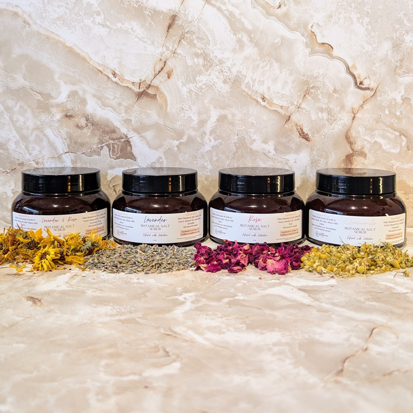 Rose & Calendula Salt Scrub