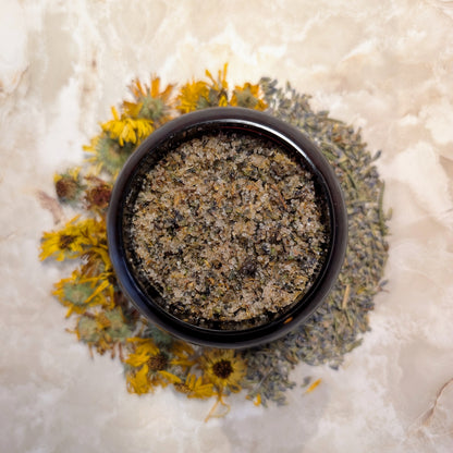 Lavender & Calendula Salt Scrub