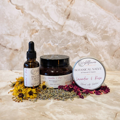 Lavender, Rose & Calendula Salt Scrub