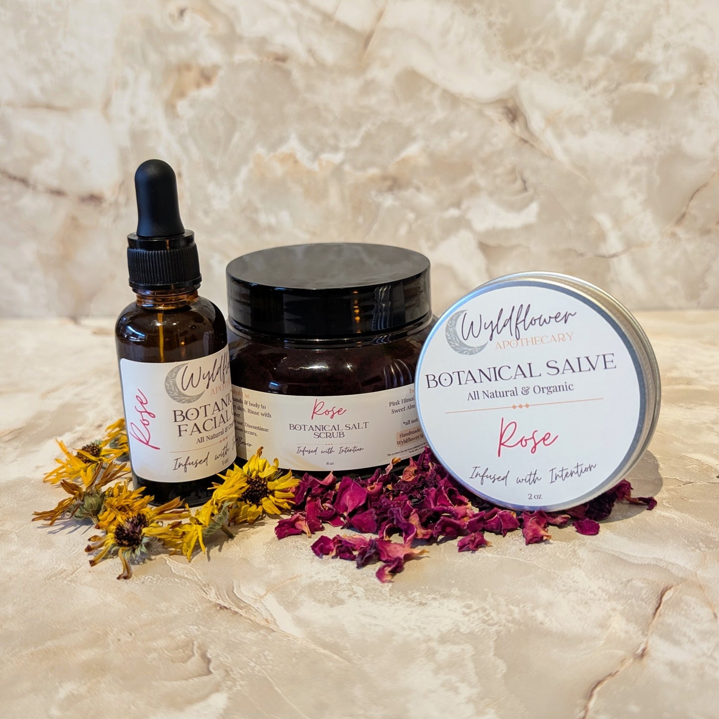 Lavender, Rose & Calendula Salve