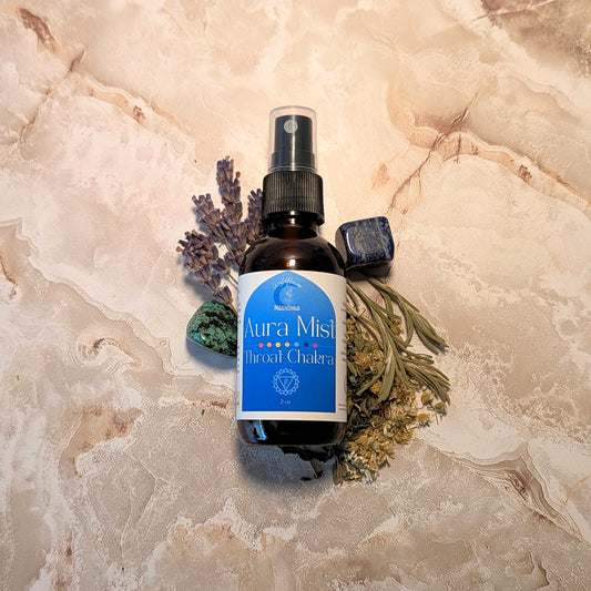 Throat Chakra Aura Mist